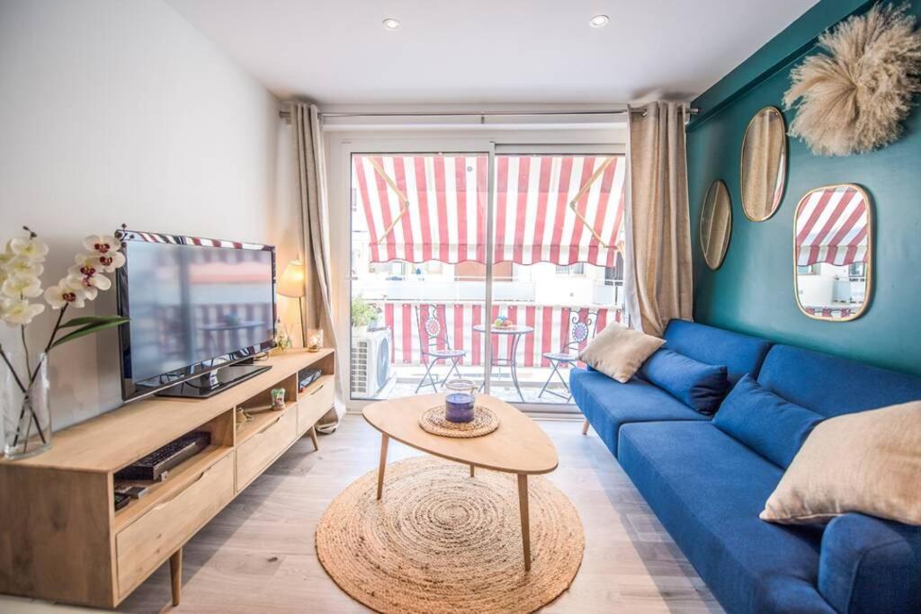 4 Couchages Climatise Direct Plage Wifi Parking Antibes Exterior photo